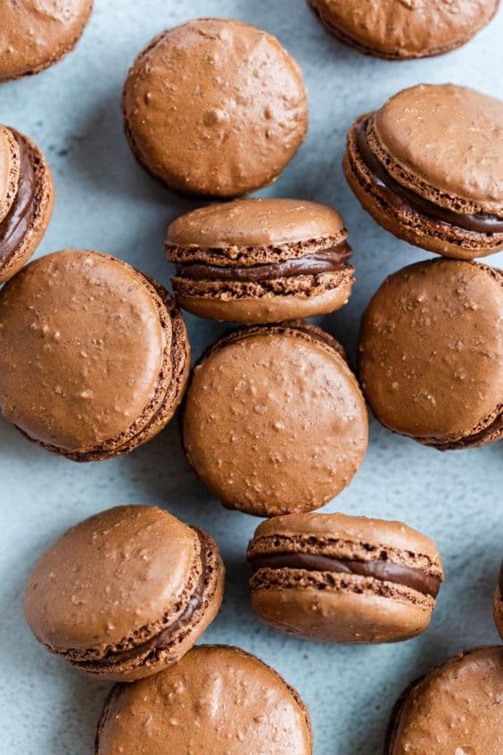 Macarons de Chocolate