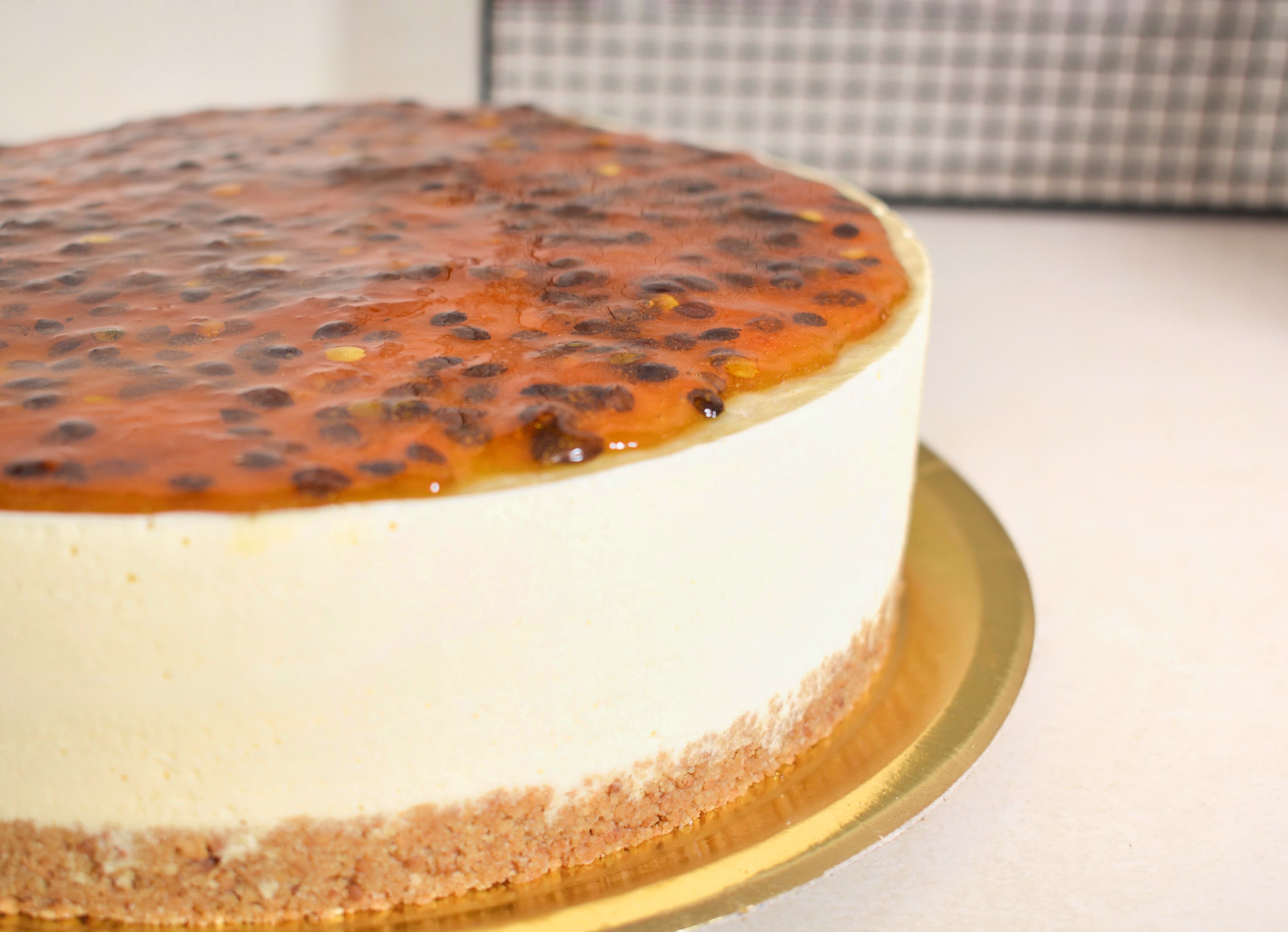 Cheesecake de maracuyá