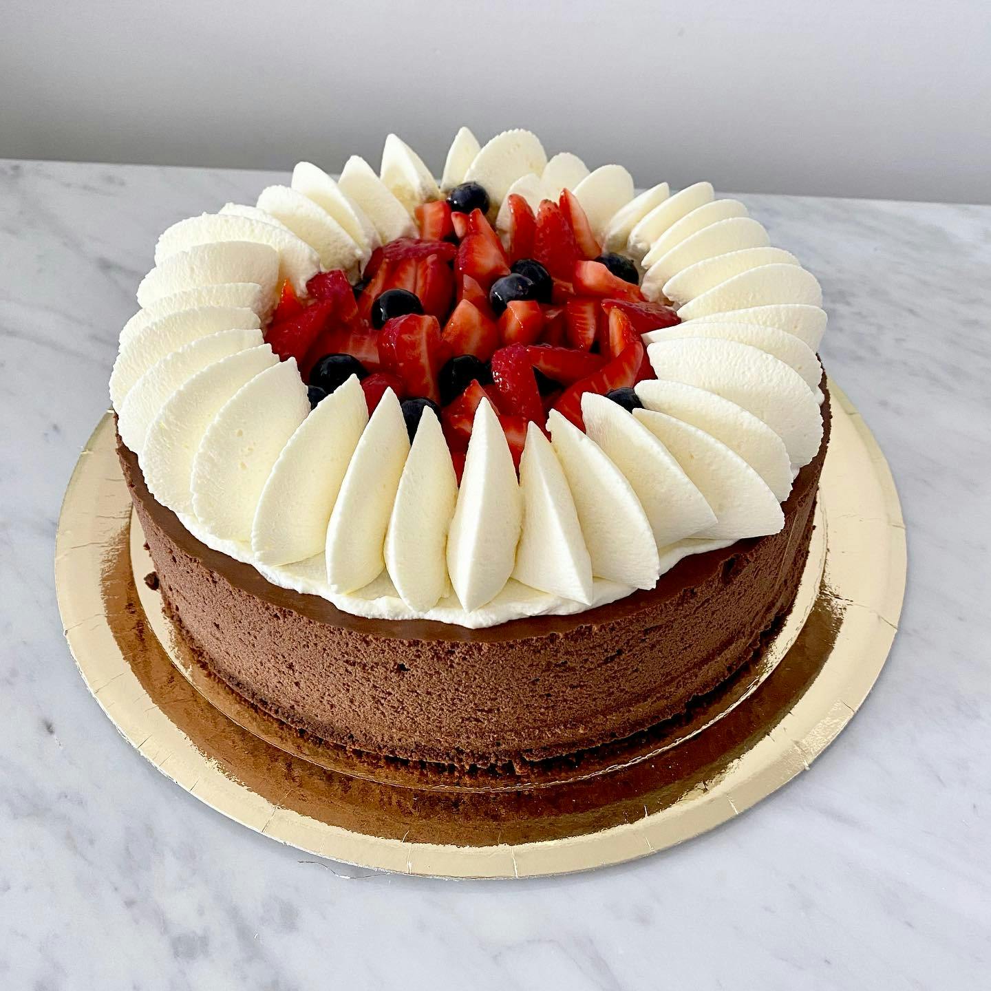 Marquise de chocolate intenso 